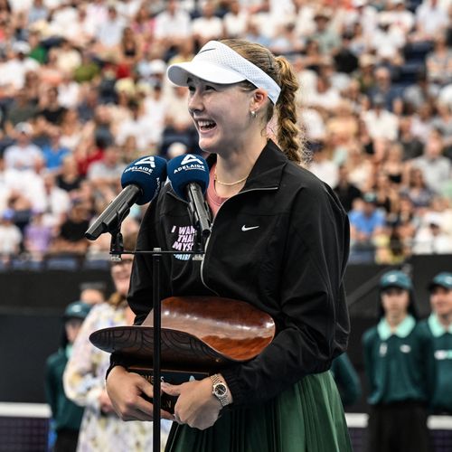Mirra Andreeva, Adelaide 2026