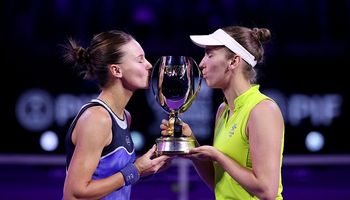 Veronika Kudermetova and Elise Mertens, WTA Finals 2025