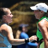 Madison Keys Oliynykova AO first round 2026