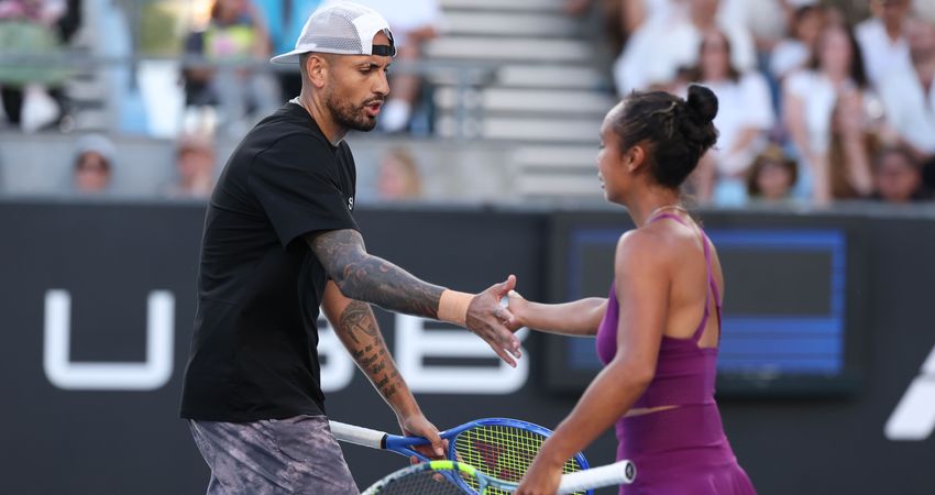 nick kyrgios leylah fernandez australian open 2026